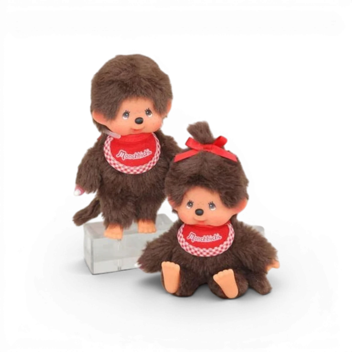 Peluche Mini Monchhichi 10cm (modèle aléatoire)