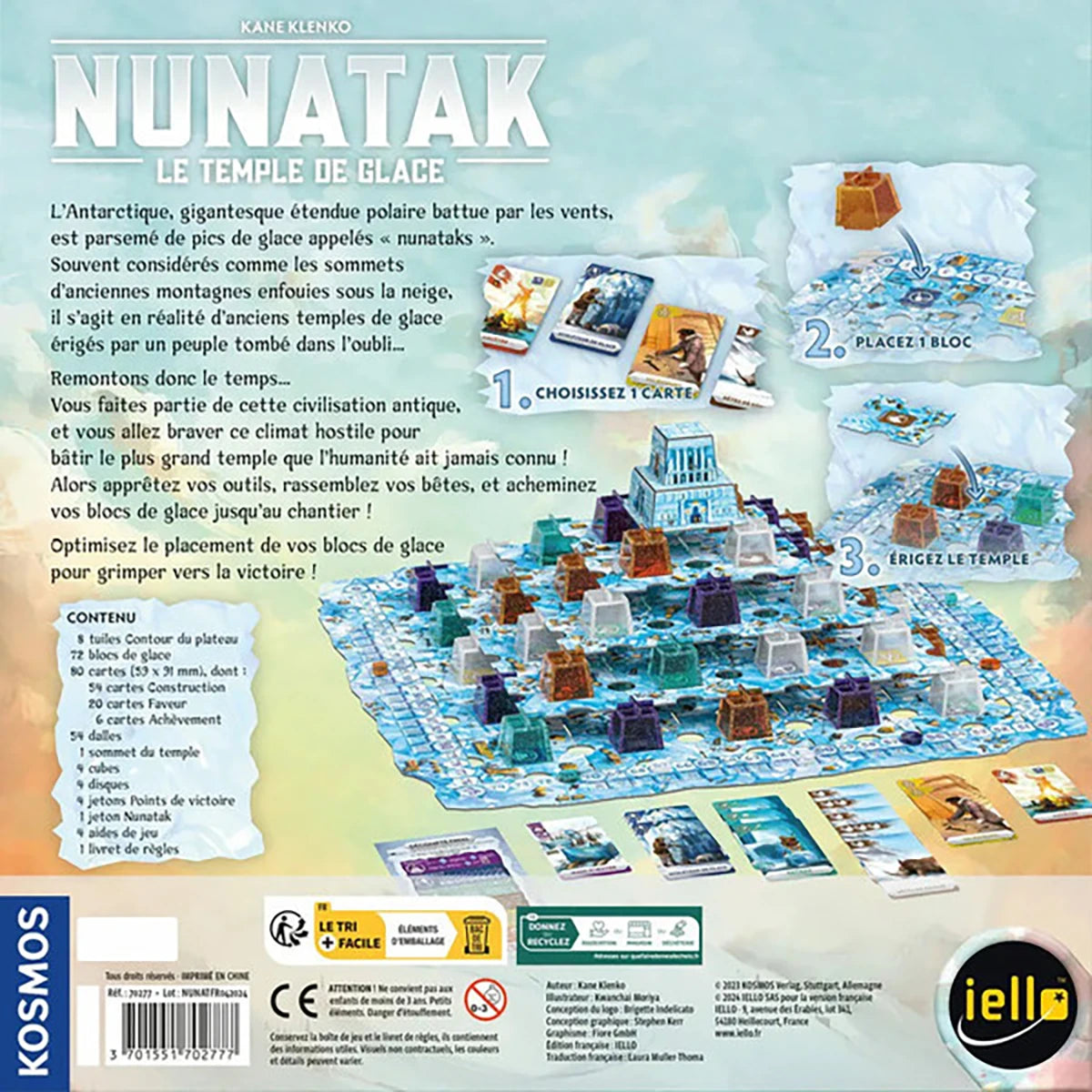 Nunatak – Jeu de stratégie et placement tactique