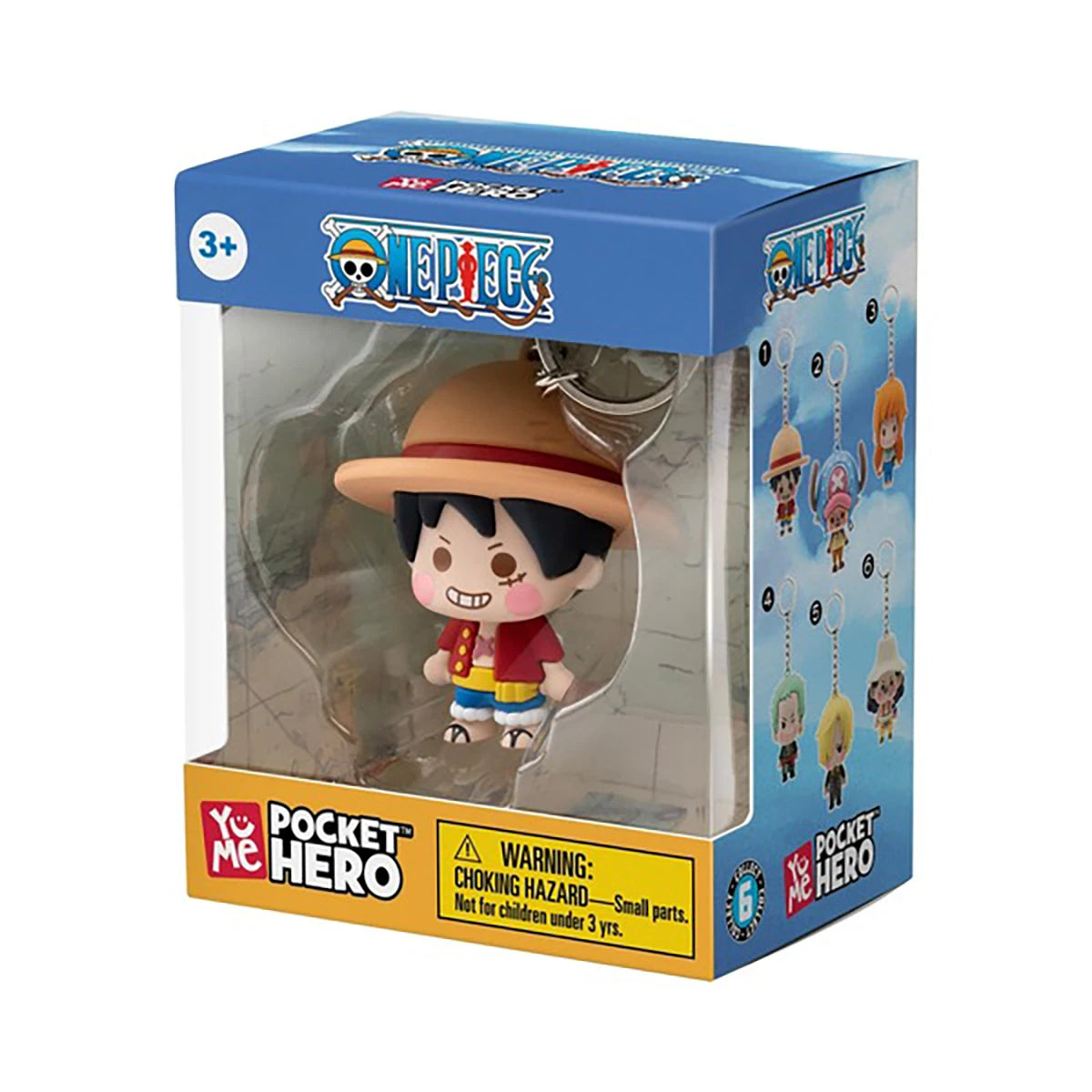 Porte-clés figurine Chibi (modèle aléatoire) – One Piece