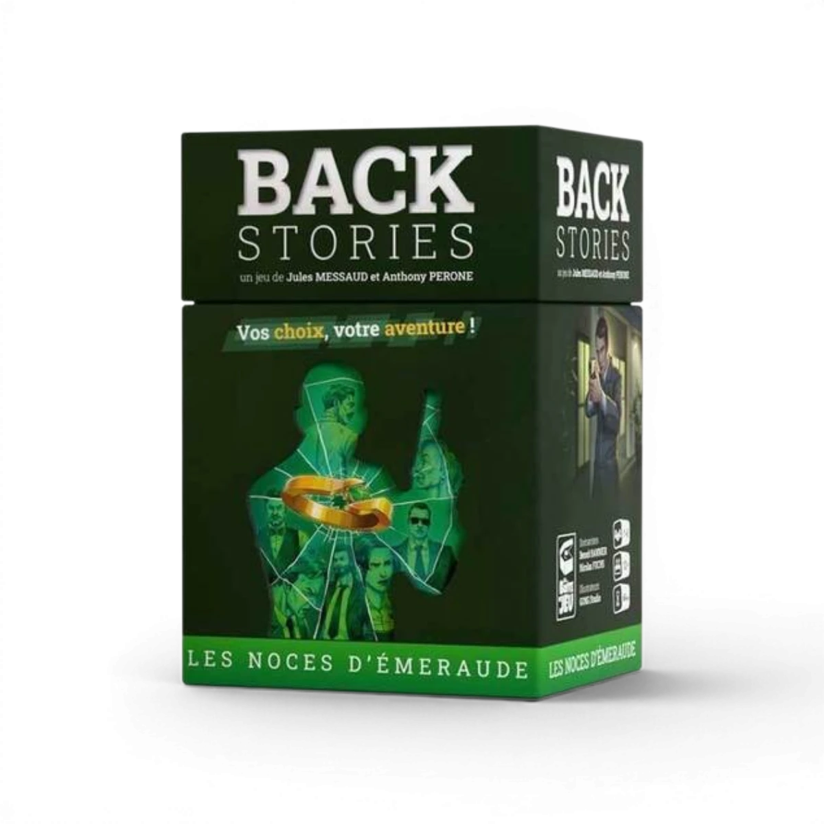 Backstories Les Noces d’Émeraude – Jeu narratif immersion et enquête