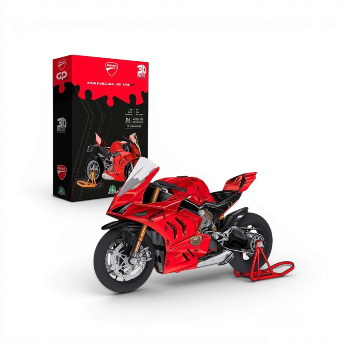 Puzzle 3D Ducati Panigale V4 114 pièces