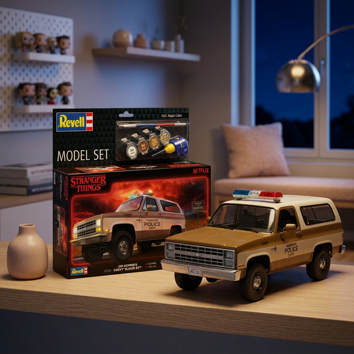 Maquette Chevrolet K5 Blazer (1/24 – Stranger Things)