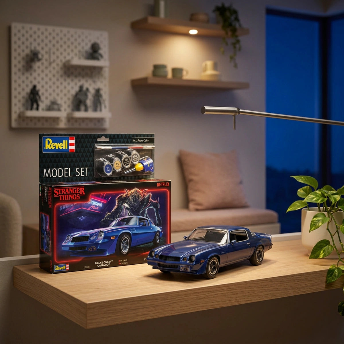 Maquette Chevy Camaro Z28 (1/24 – Stranger Things)