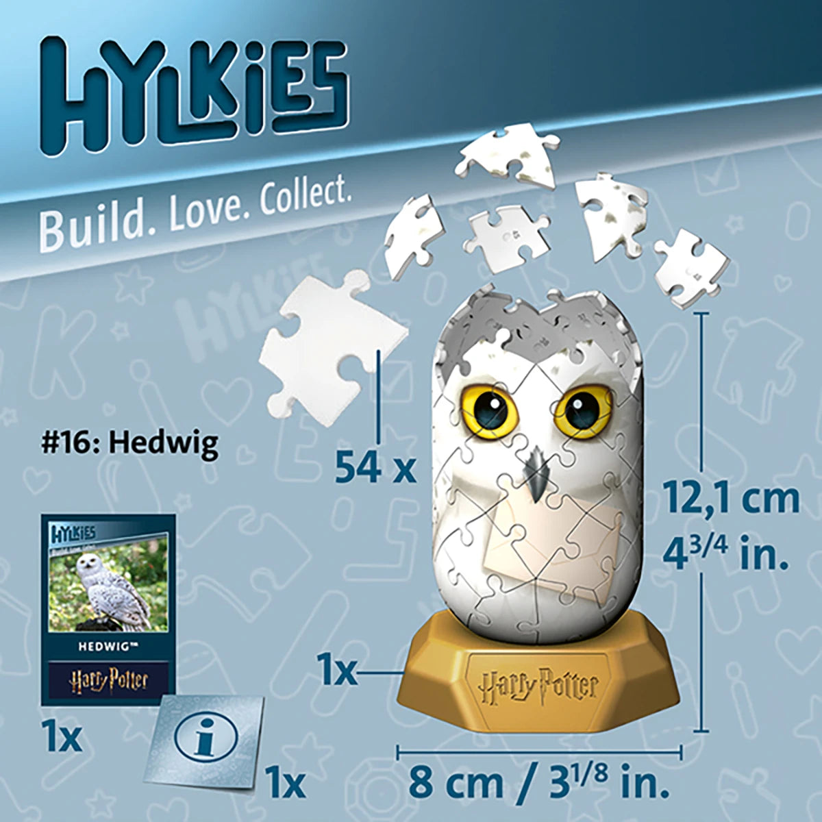 Puzzle 3D Hedwige – Harry Potter Hylkies