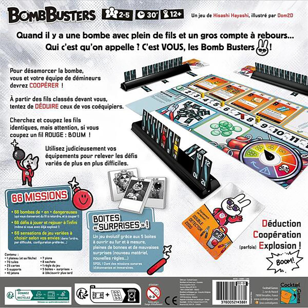 Bomb Busters – Jeu coopératif logique et tension