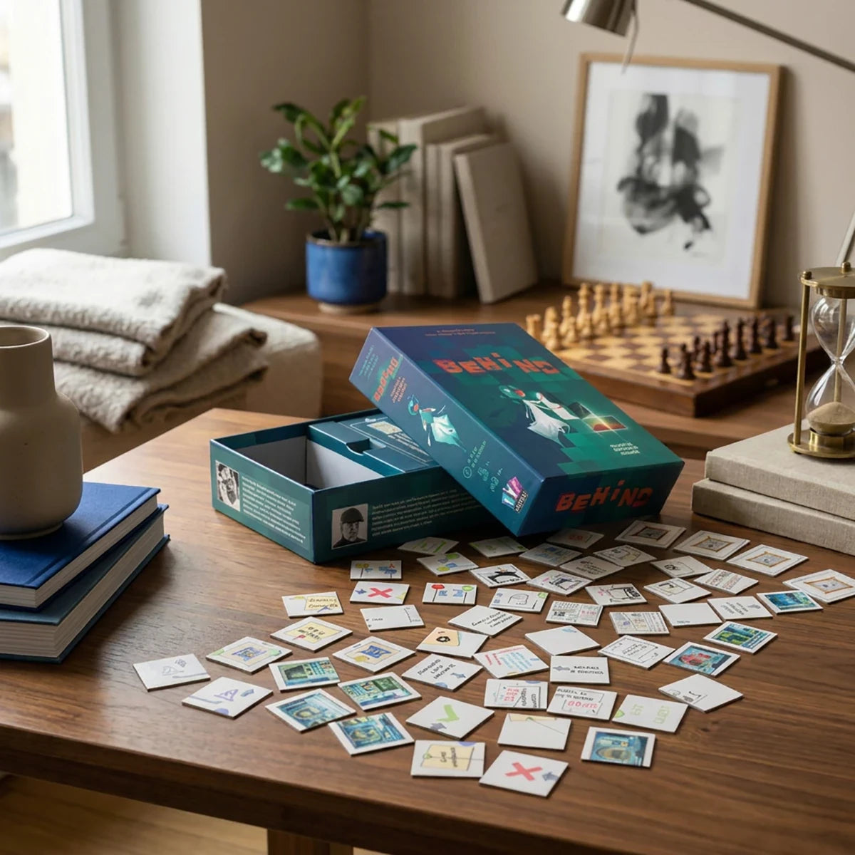 Behind – Jeu coopératif énigmes et réflexion