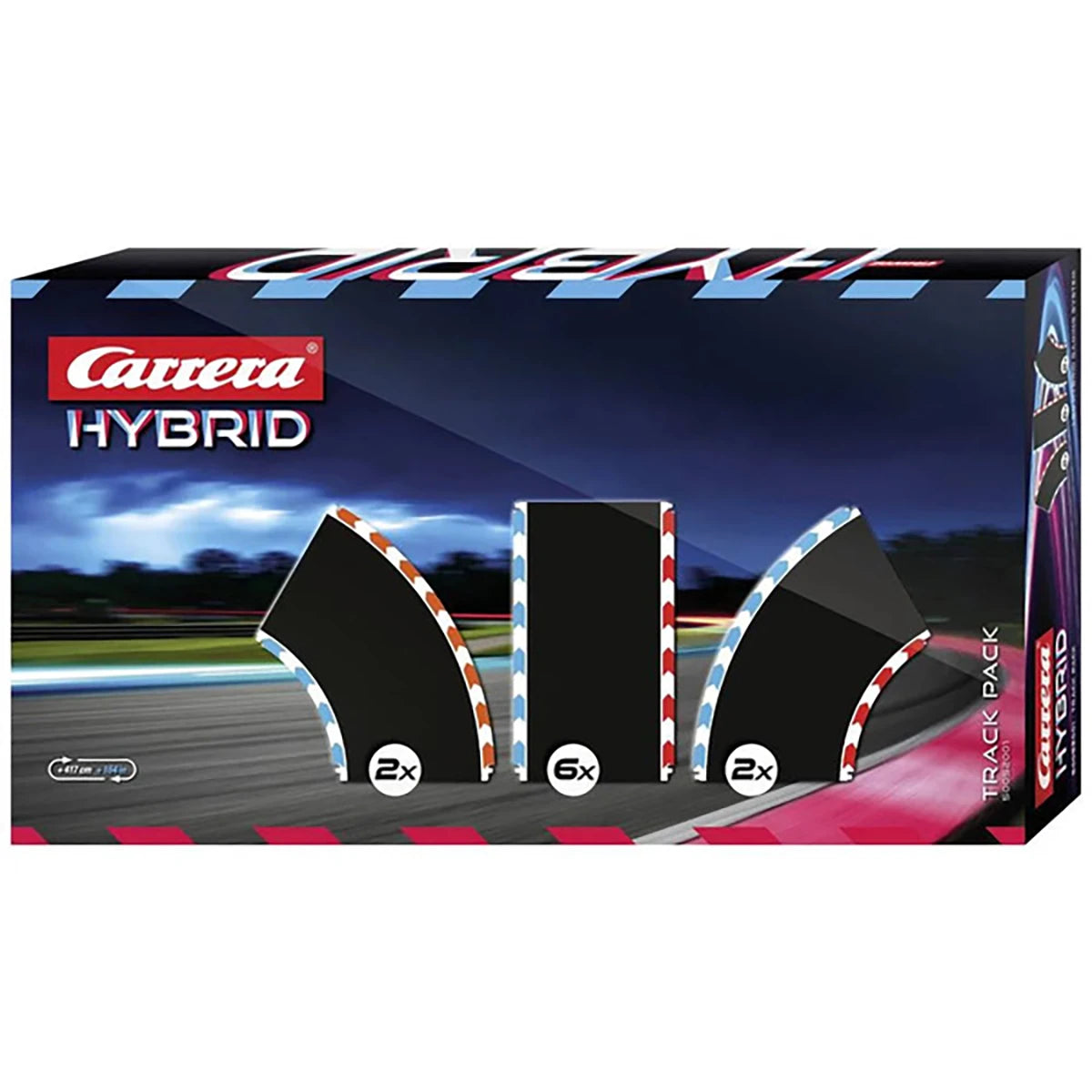 Extension circuit 417cm – Carrera Hybrid Track Pack