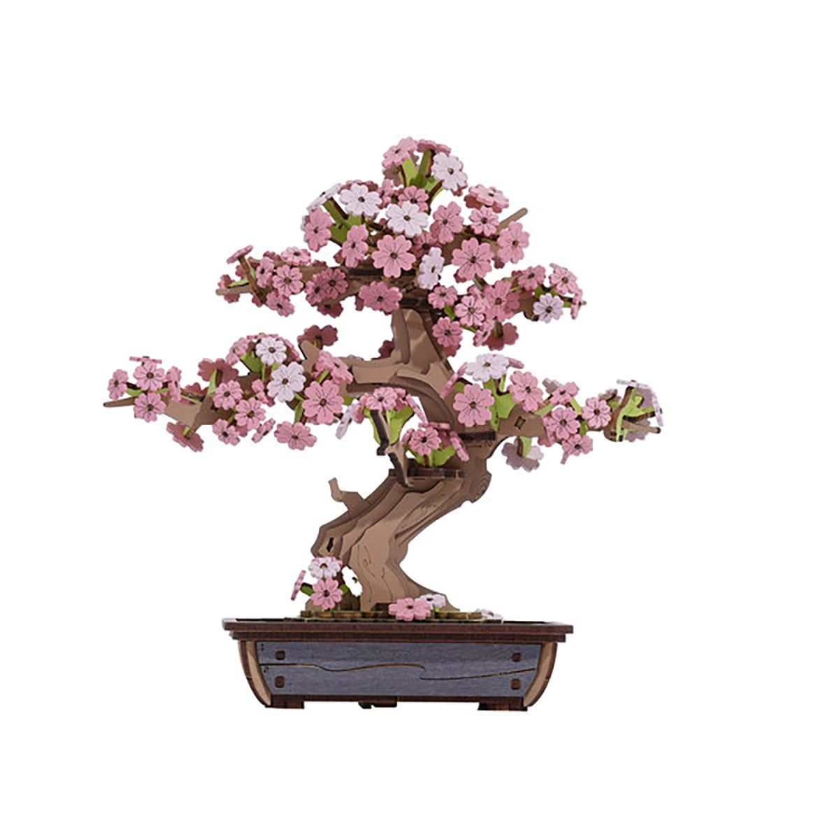 Sakura Bonsaï – Puzzle 3D en bois (263 pièces)