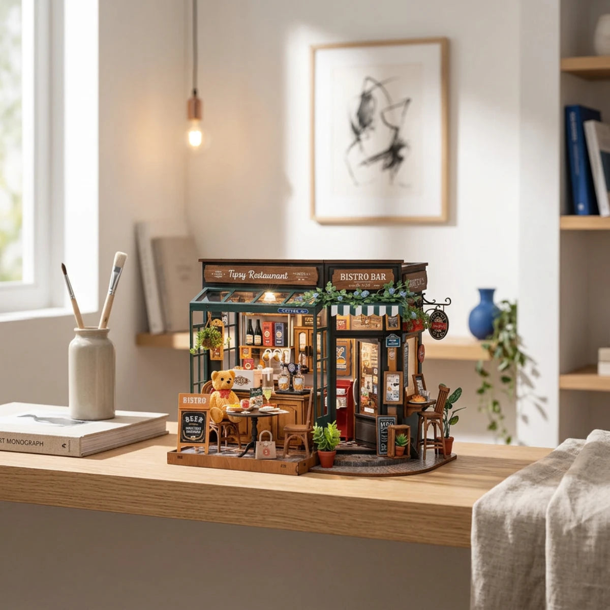 Restaurant Tipsy (297 pièces) – Maquette diorama