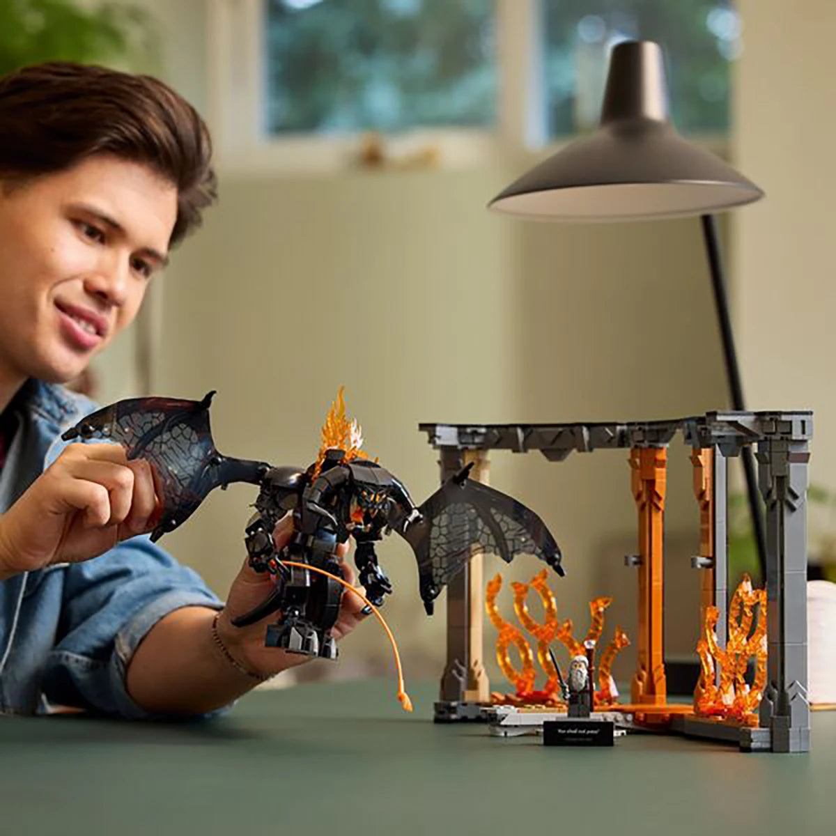 10367 - Serre-livres Balrog Le Seigneur des Anneaux - LEGO® Icons