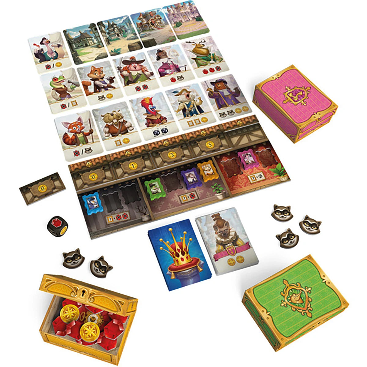 For A Crown – Jeu de stratégie bluff et confrontation