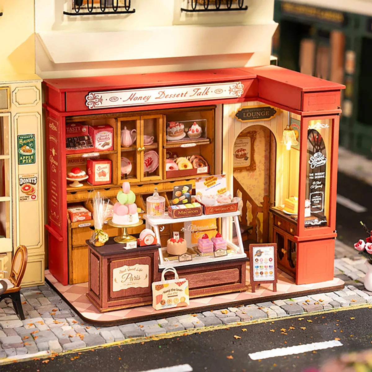 Pause Gourmande – Maquette diorama (242 pièces)