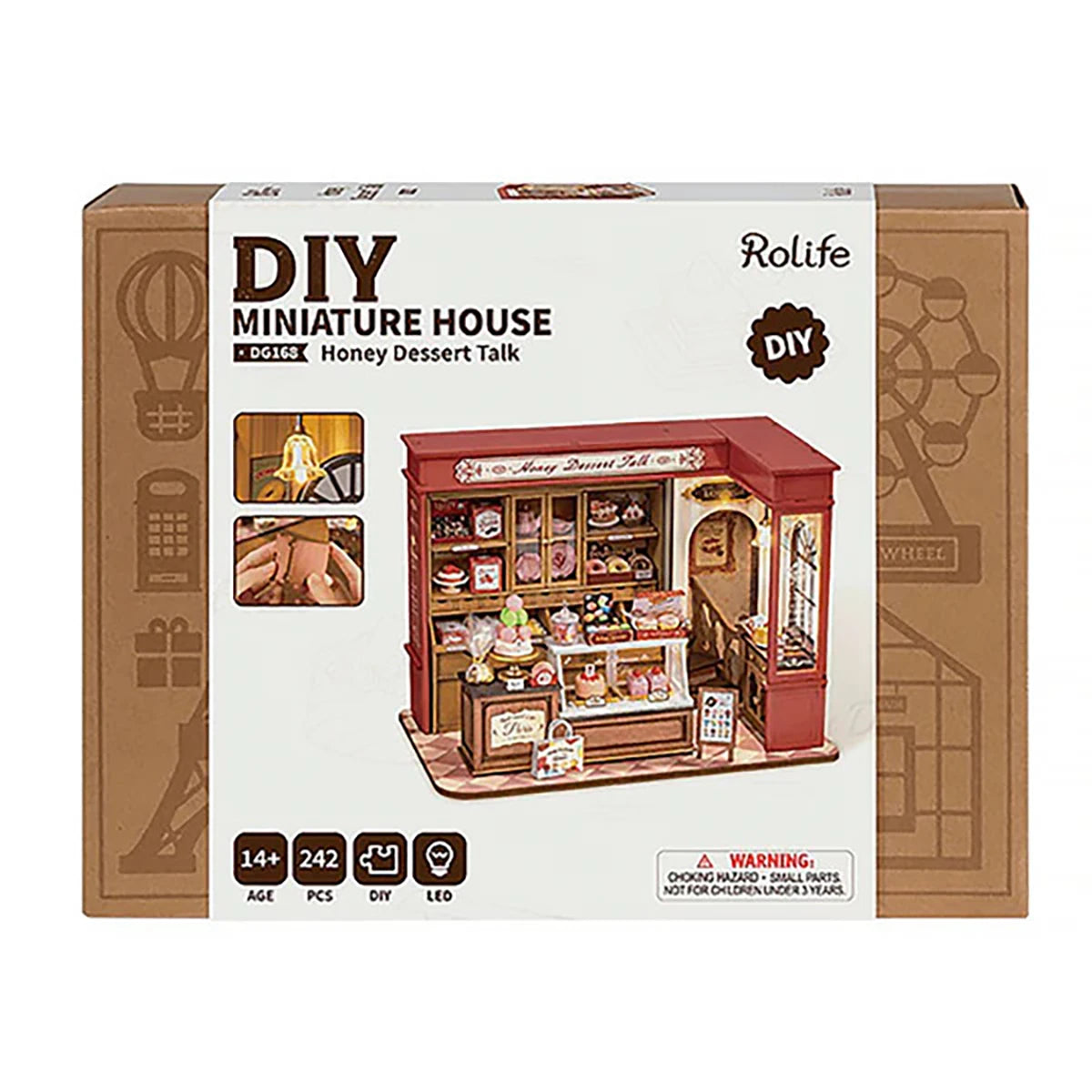 Pause Gourmande – Maquette diorama (242 pièces)