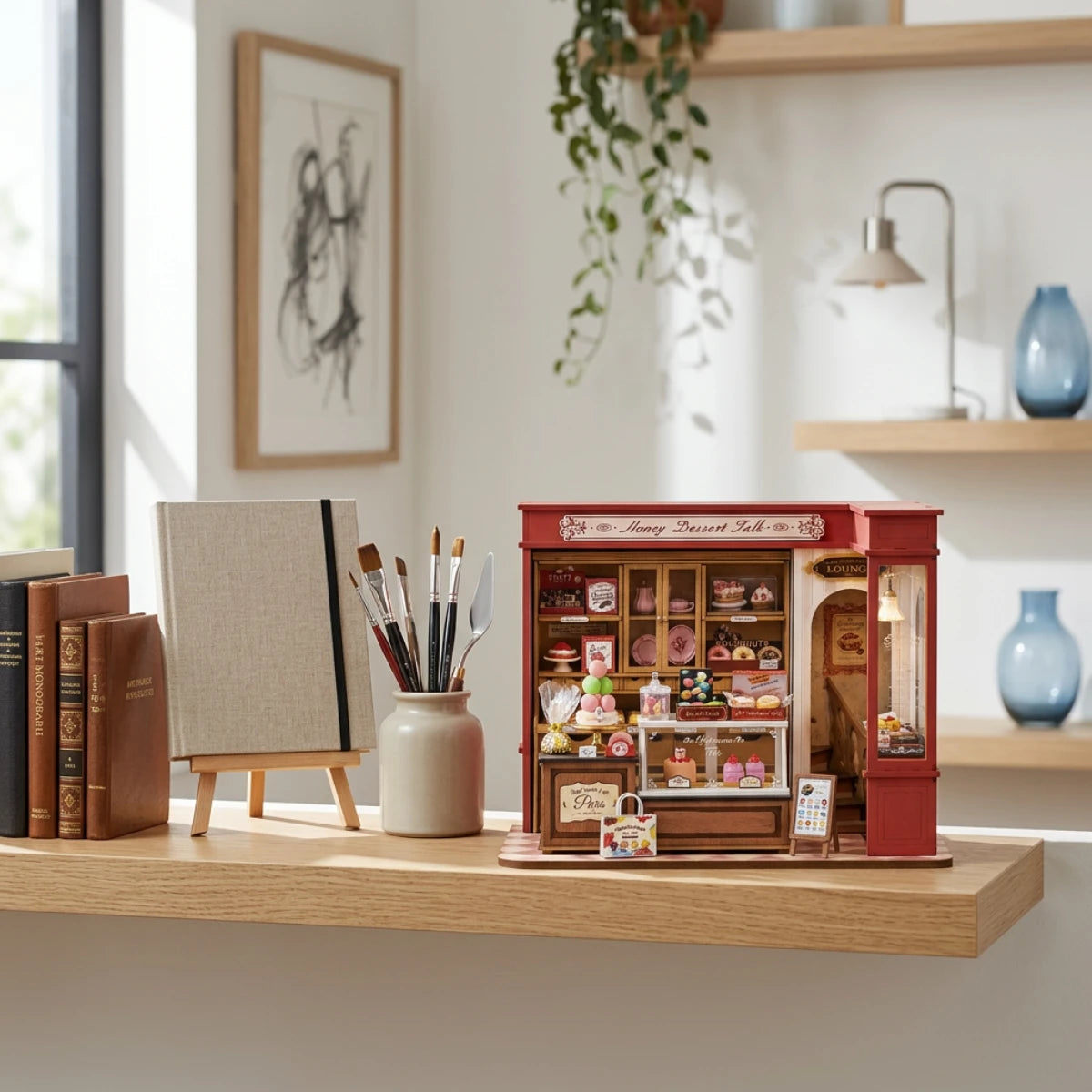 Pause Gourmande – Maquette diorama (242 pièces)