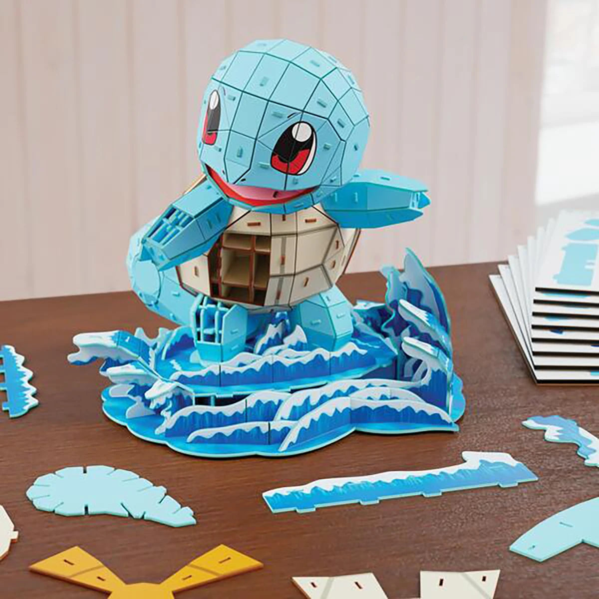 Puzzle 3D Carapuce – Pokémon 4D Build