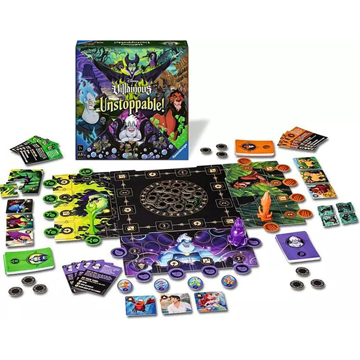Disney Villainous Unstoppable – Jeu de stratégie asymétrique