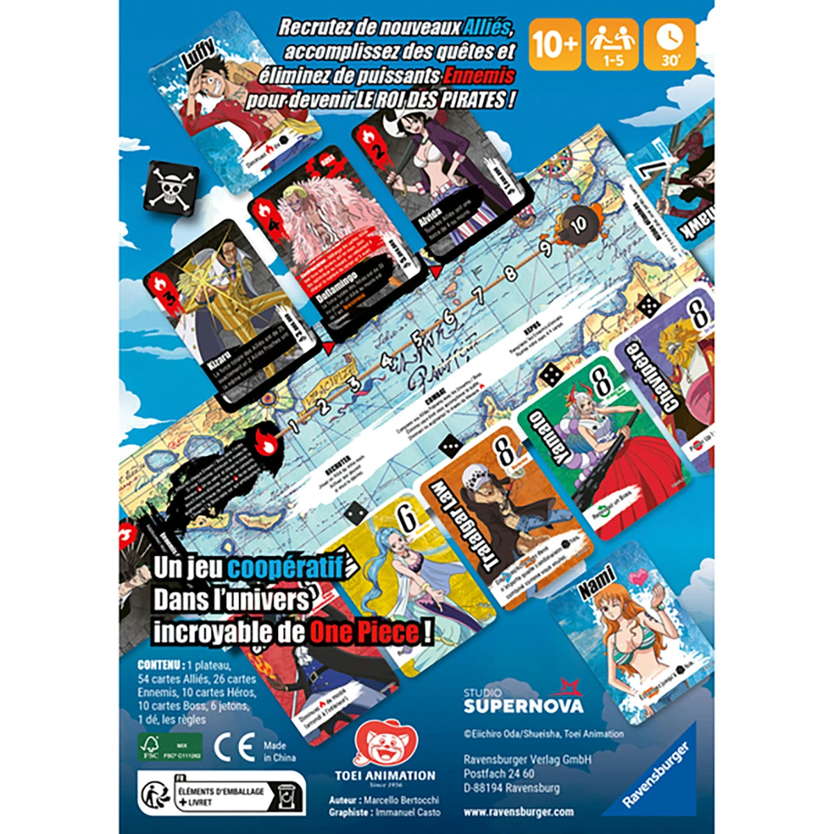 One Piece coopératif – Jeu coopératif stratégie et aventure