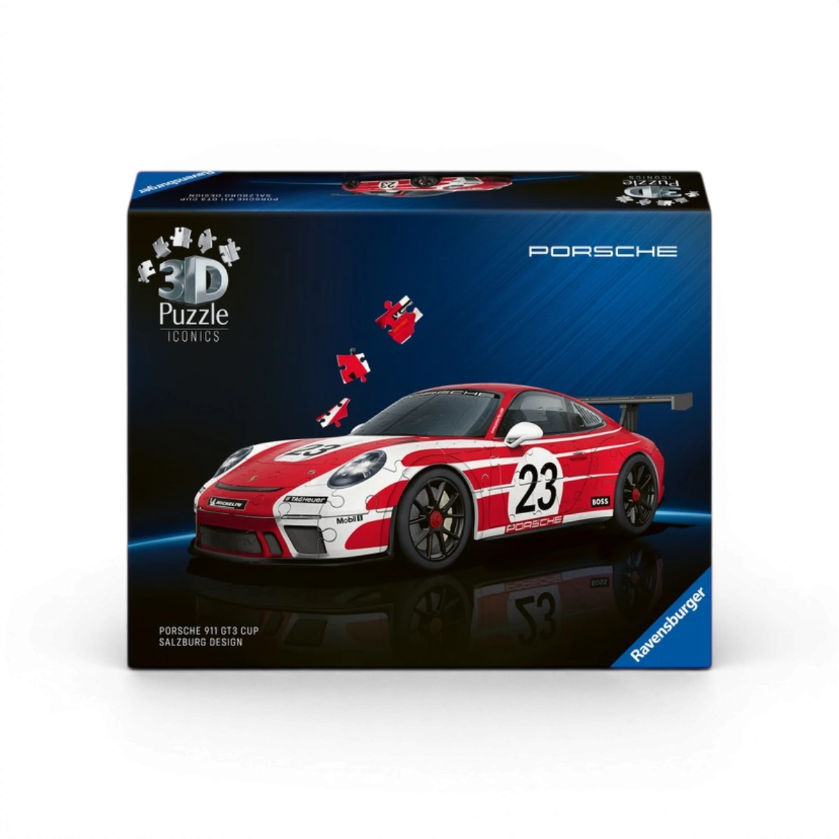 Puzzle 3D Porsche 911 GT3 Cup Salzburg 108 pièces