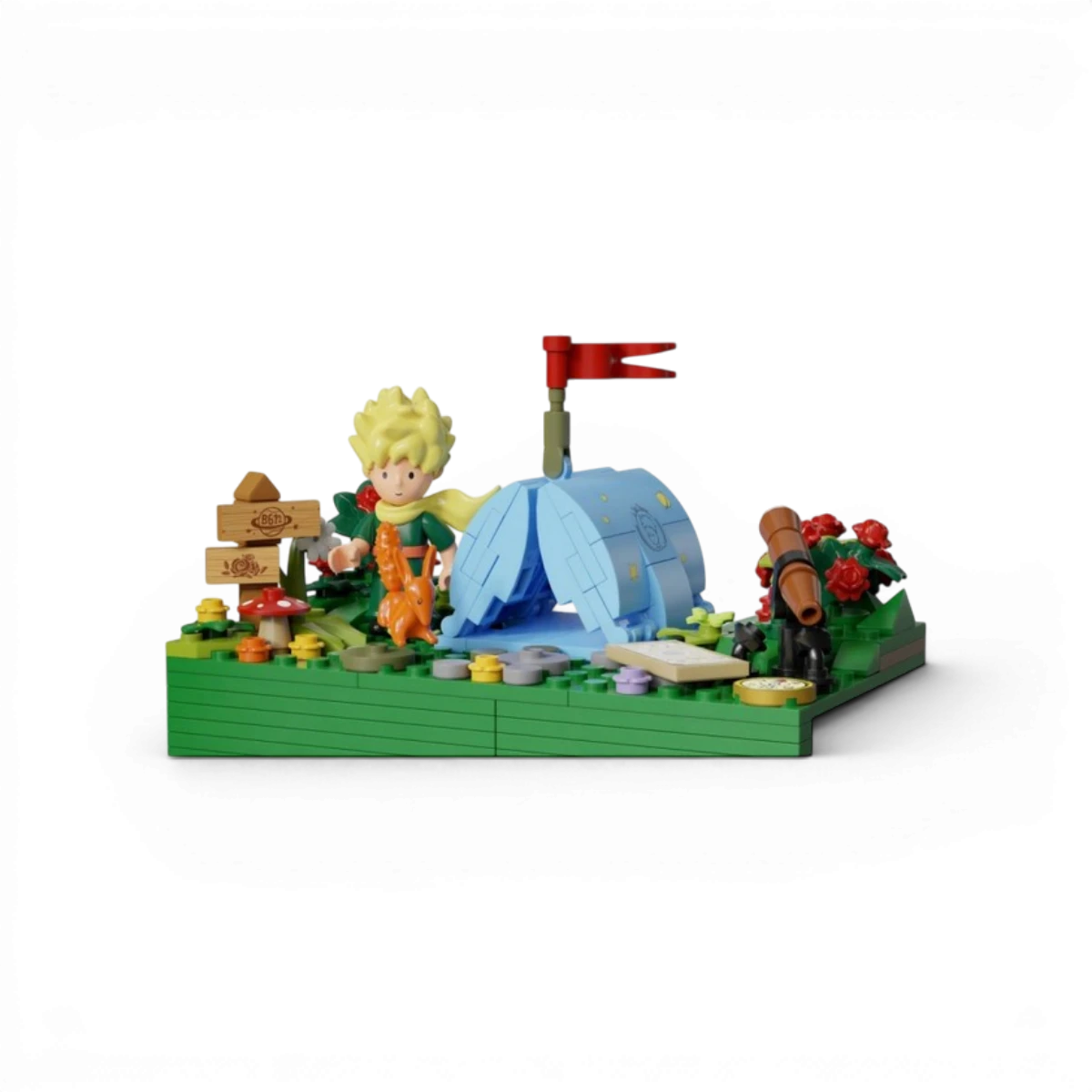 Figurine Le Petit Prince valise - Pantasy à construire