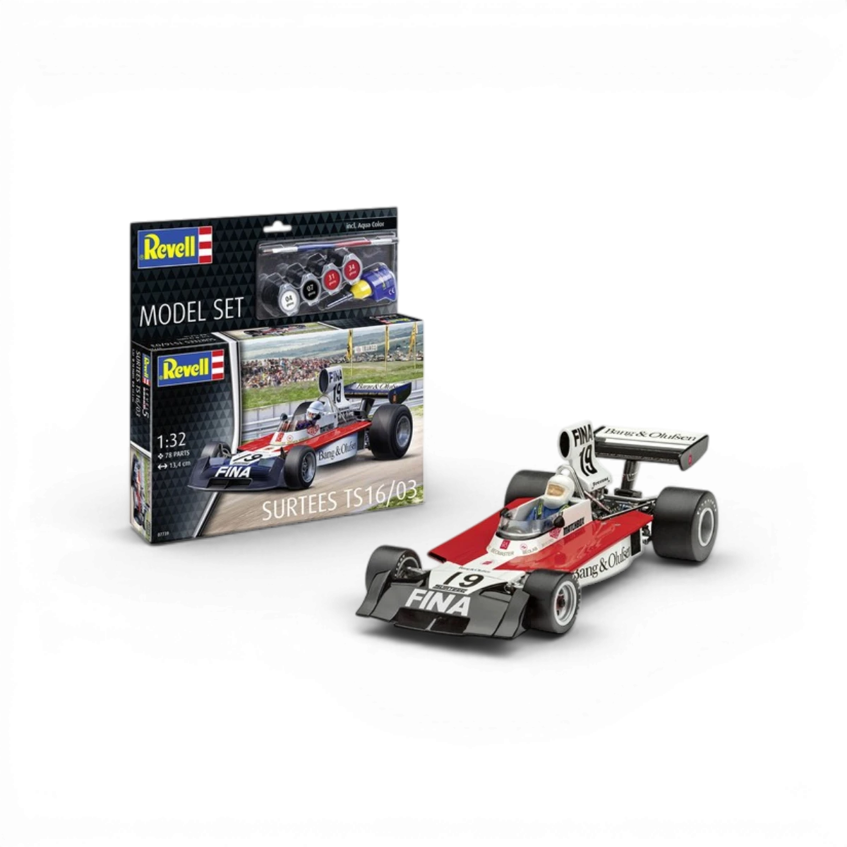 Maquette Surtees TS16/03 (1/32 – 78 pièces)