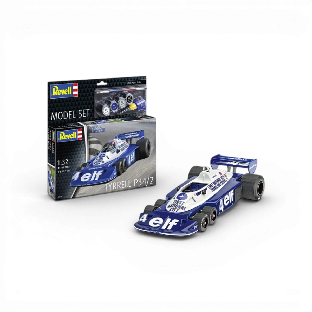 Maquette Tyrrell P34/2 (1/32 – 105 pièces)