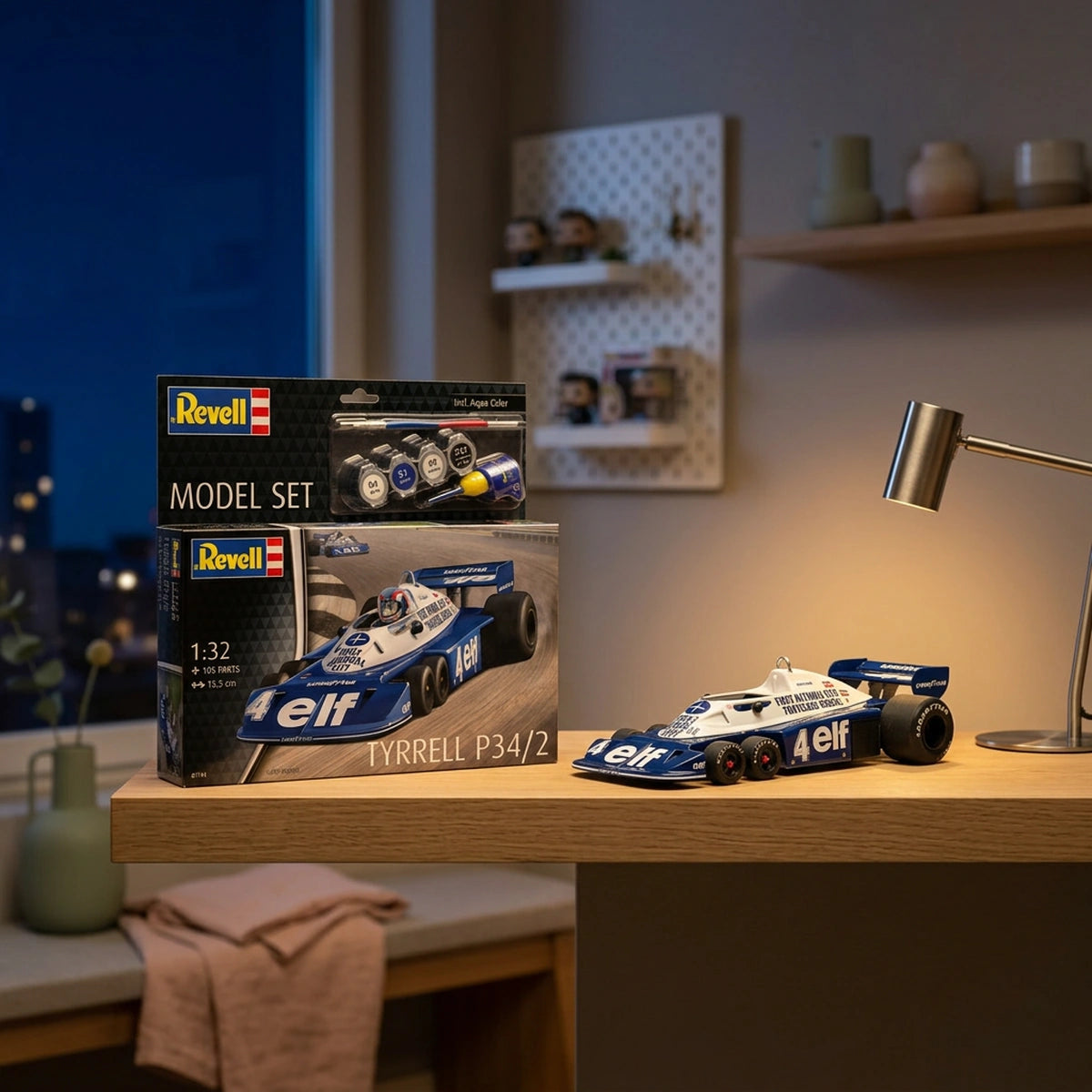 Maquette Tyrrell P34/2 (1/32 – 105 pièces)