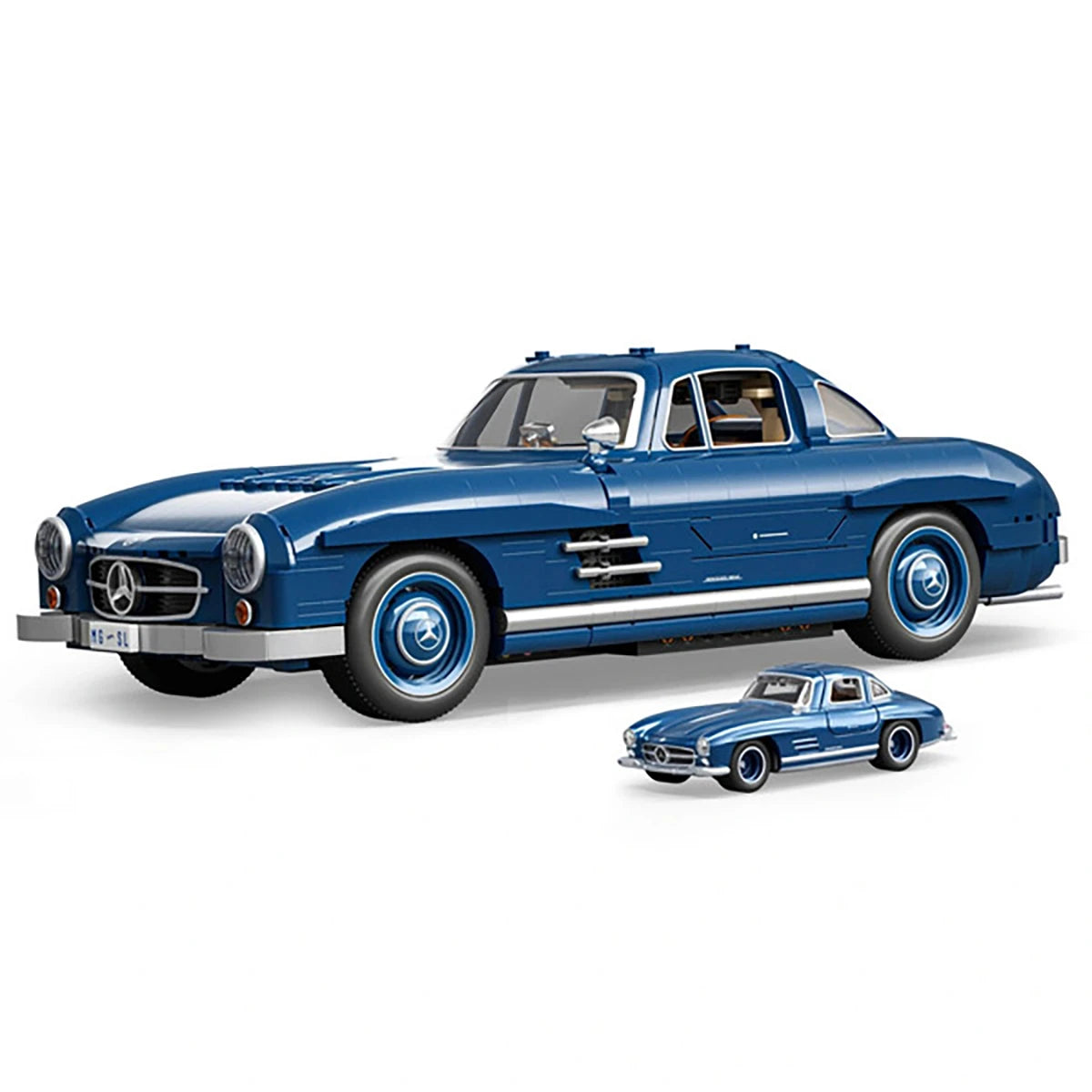 Mercedes Benz 300 SL – Coffret de construction – Mattel Brick Shop