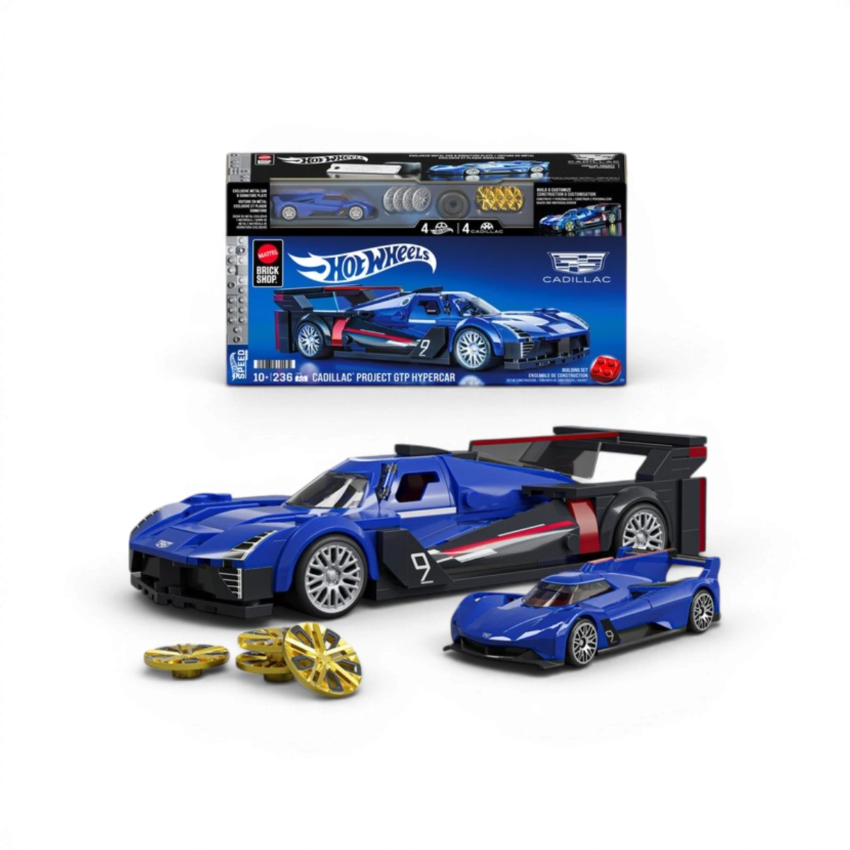 Cadillac – Coffret de construction – Mattel Brick Shop