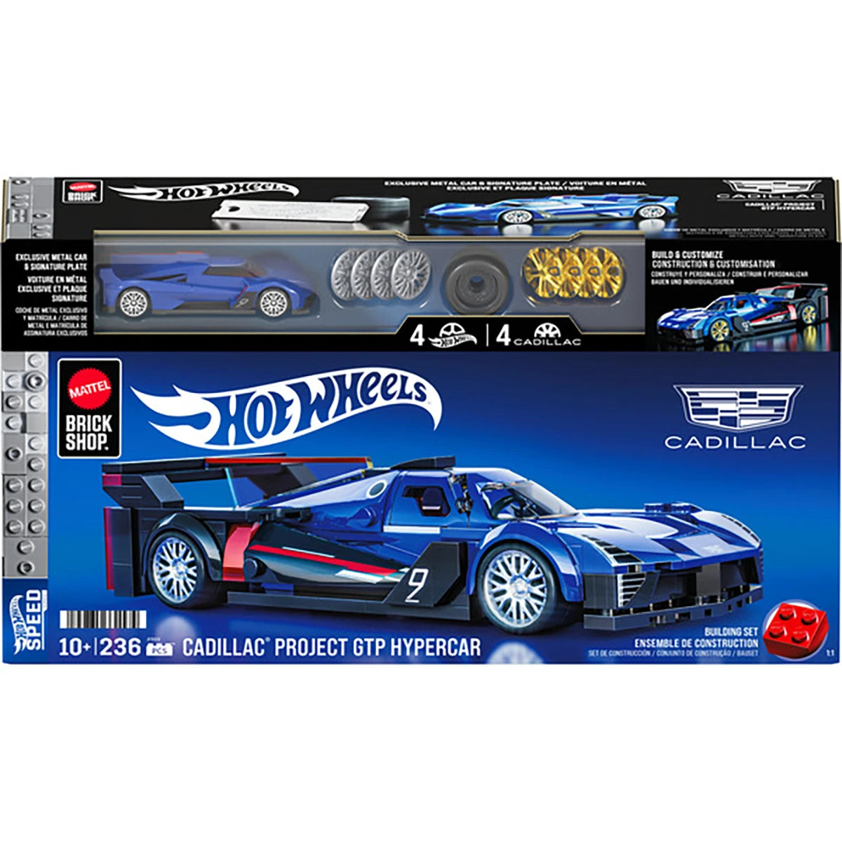 Cadillac – Coffret de construction – Mattel Brick Shop