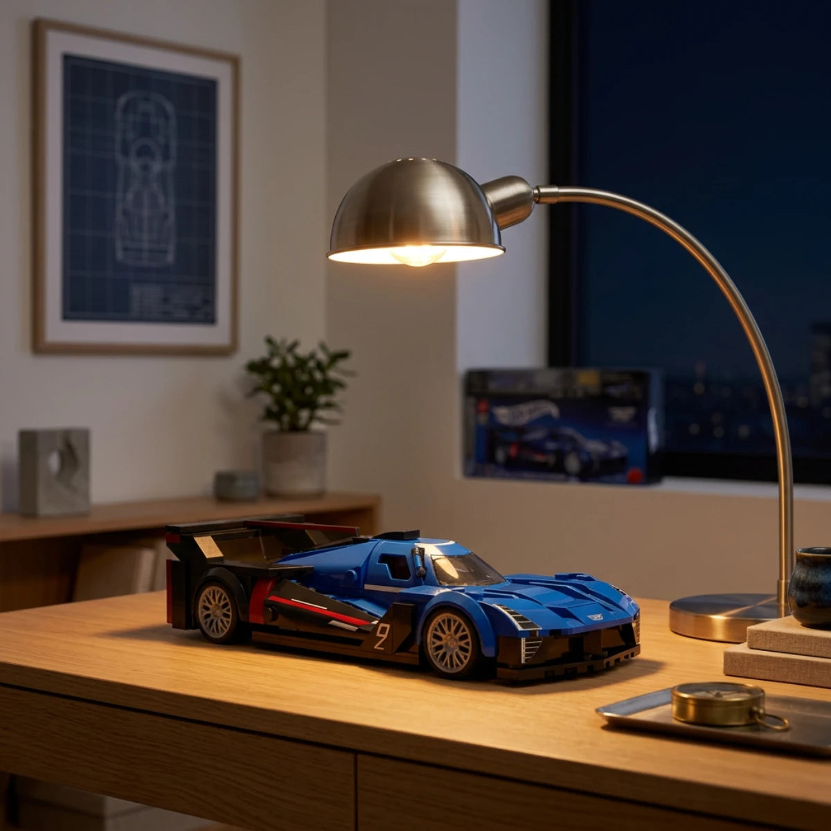Cadillac – Coffret de construction – Mattel Brick Shop