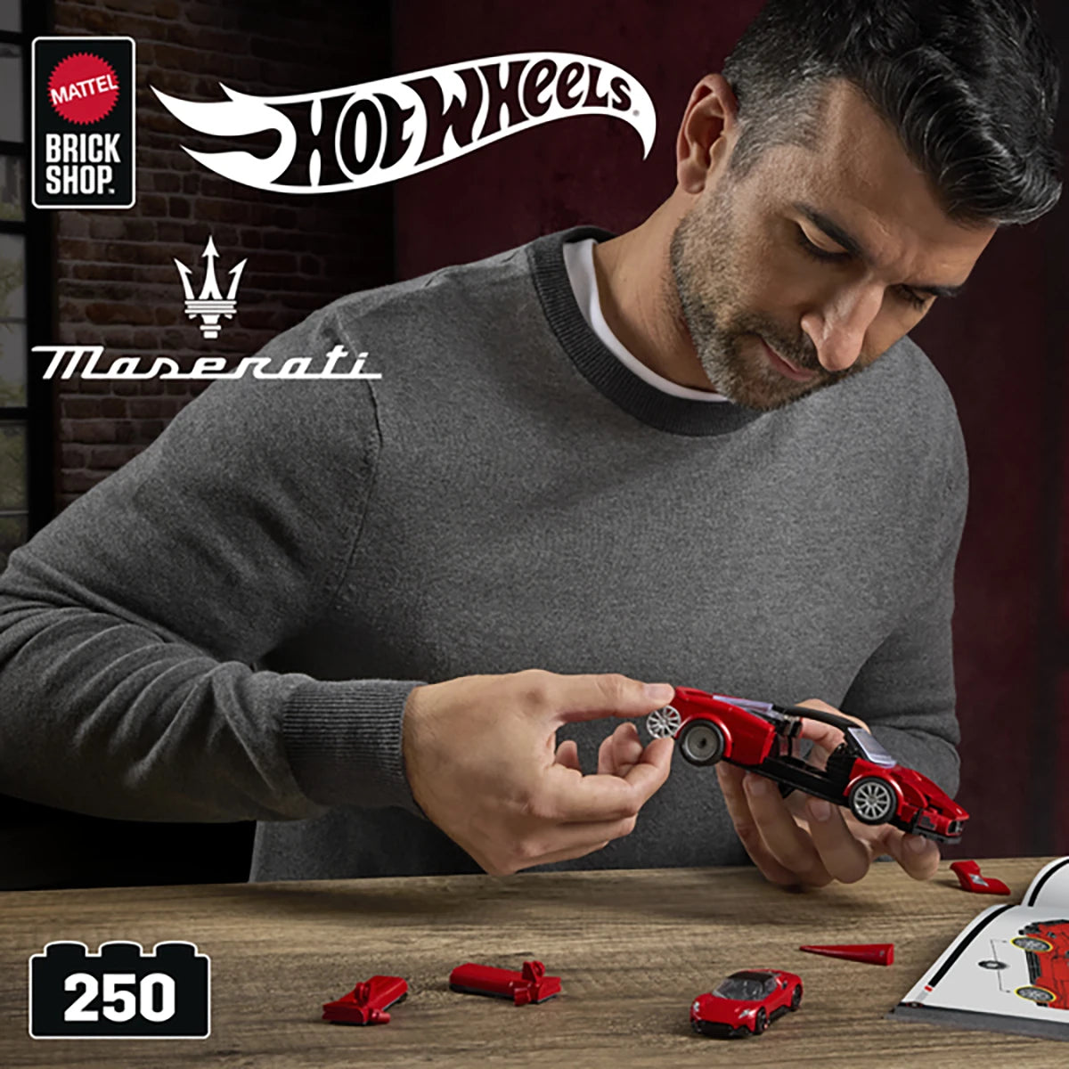 Maserati – Coffret de construction – Mattel Brick Shop