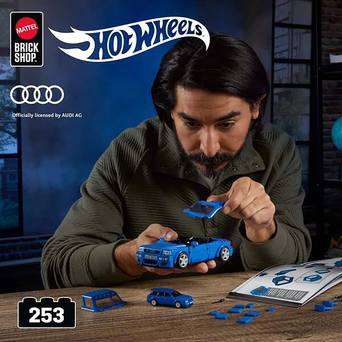 Audi RS2 – Coffret de construction – Hot Wheels