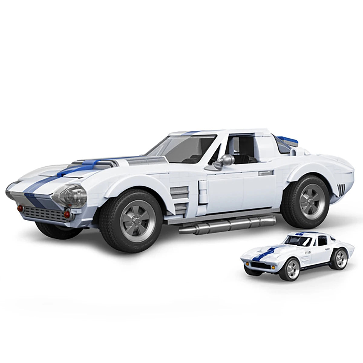 Corvette Grand Sport – Coffret de construction – Mattel Brick Shop