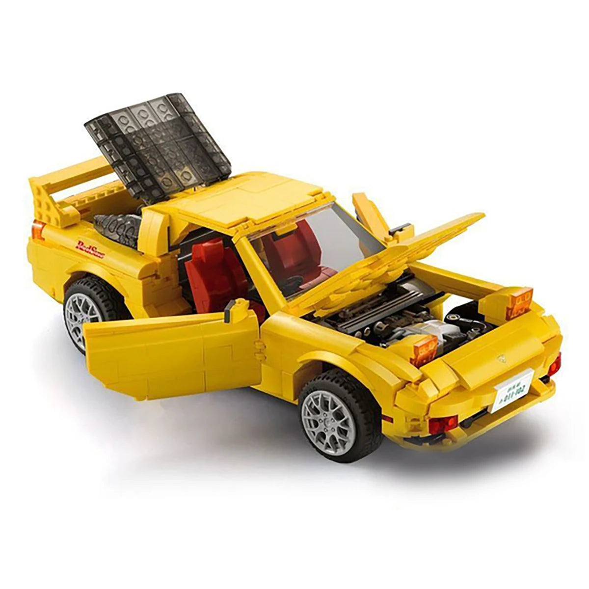 Set de construction Mazda RX-7 FD3S Initial D (1655 pièces) - CaDA