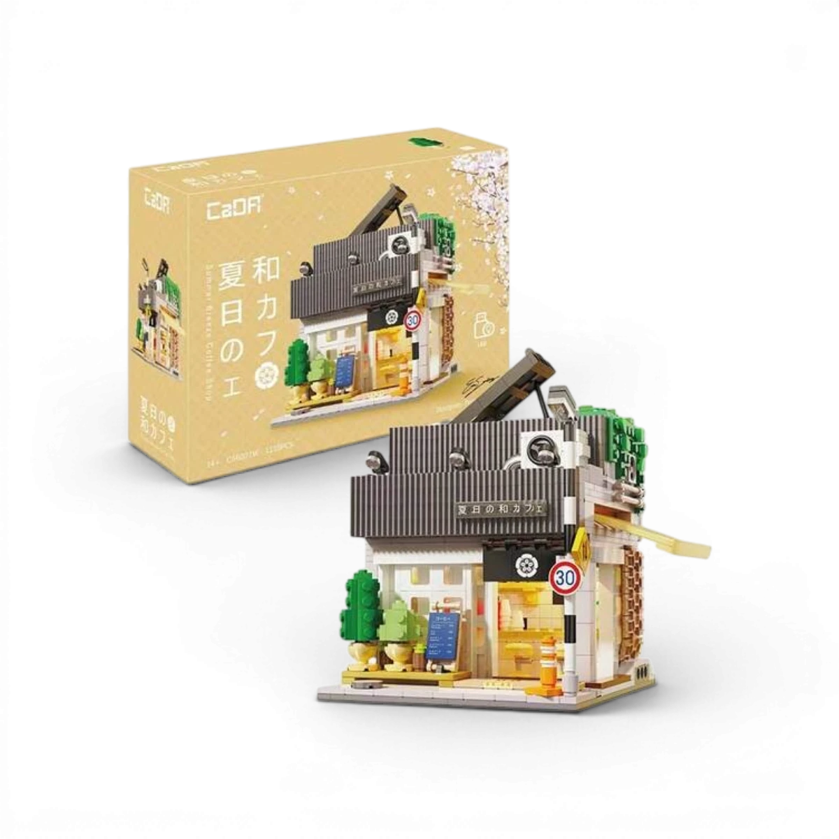 Coffee Shop Japonais (1116 pièces) – Set de construction – CaDA