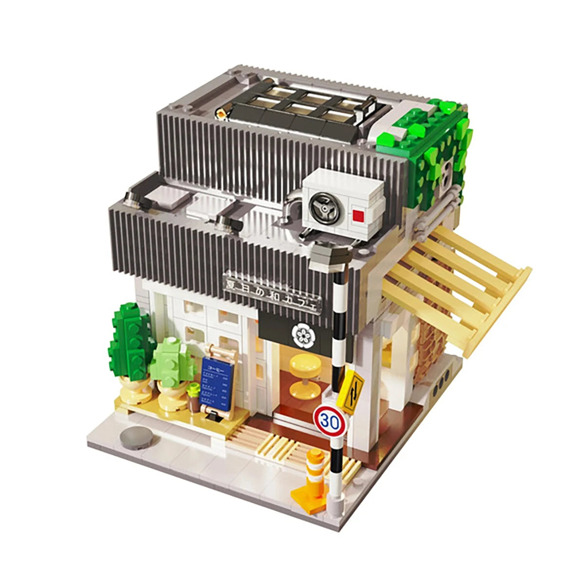 Coffee Shop Japonais (1116 pièces) – Set de construction – CaDA