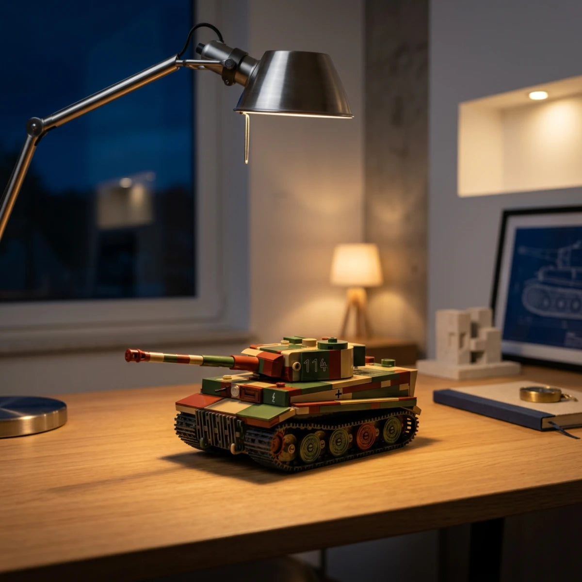 Tiger Blindé Pz.Kpfw. VI (870 pièces) – Set de construction – Cobi