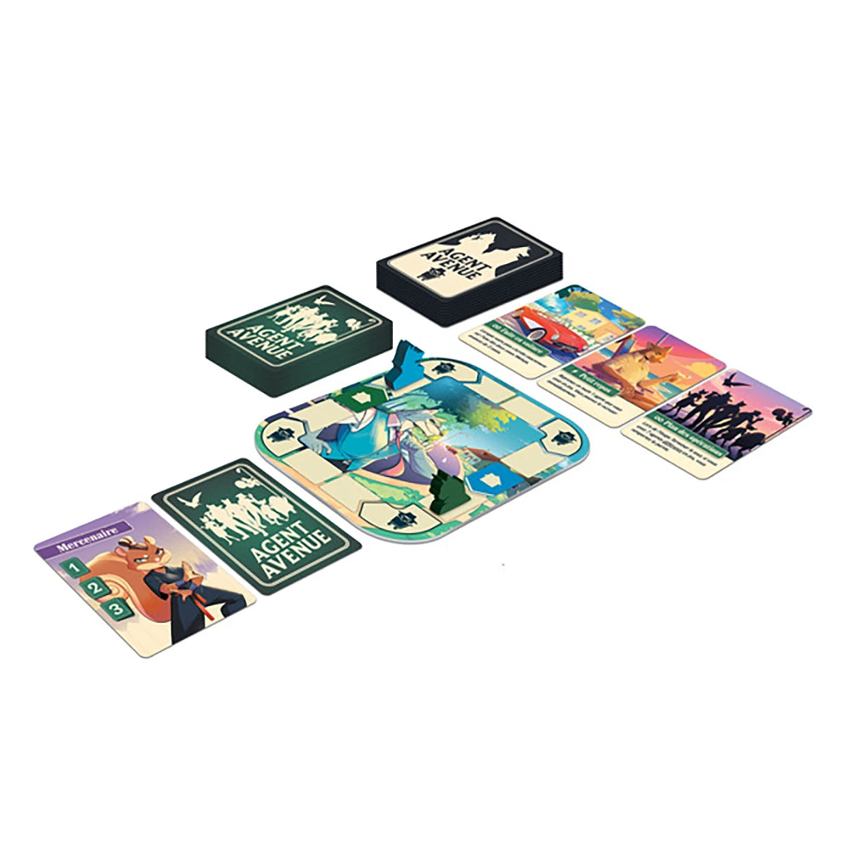 Agent Avenue – Jeu de stratégie bluff et duel