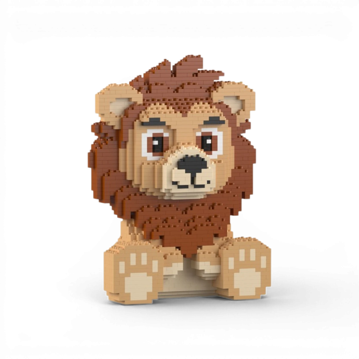 Lion Kawaii – Jeu de construction – JEKCA