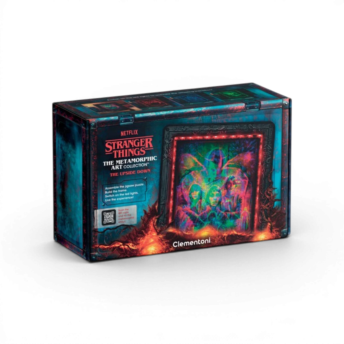 Puzzle cadre lumineux Monde à l’envers 520 pièces – Stranger Things