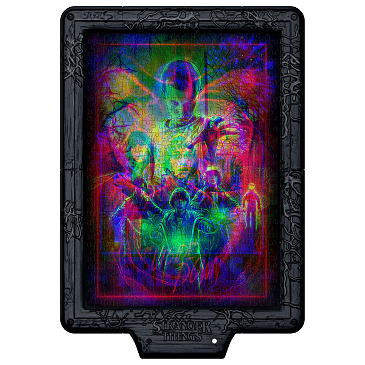 Puzzle cadre lumineux Monde à l’envers 520 pièces – Stranger Things