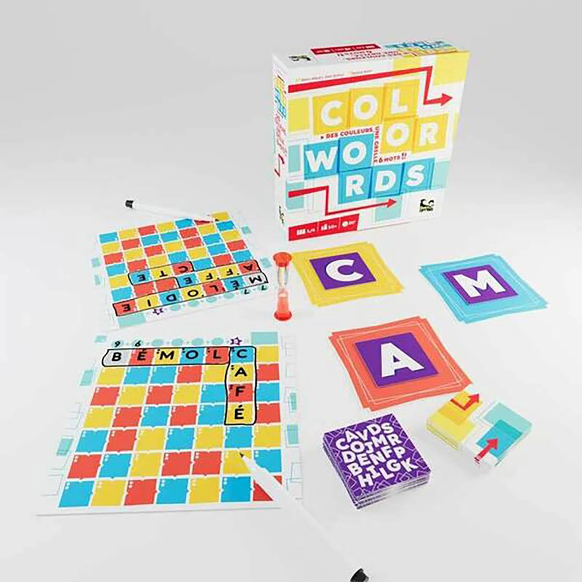 Color Words – Jeu de lettres stratégie et réflexion