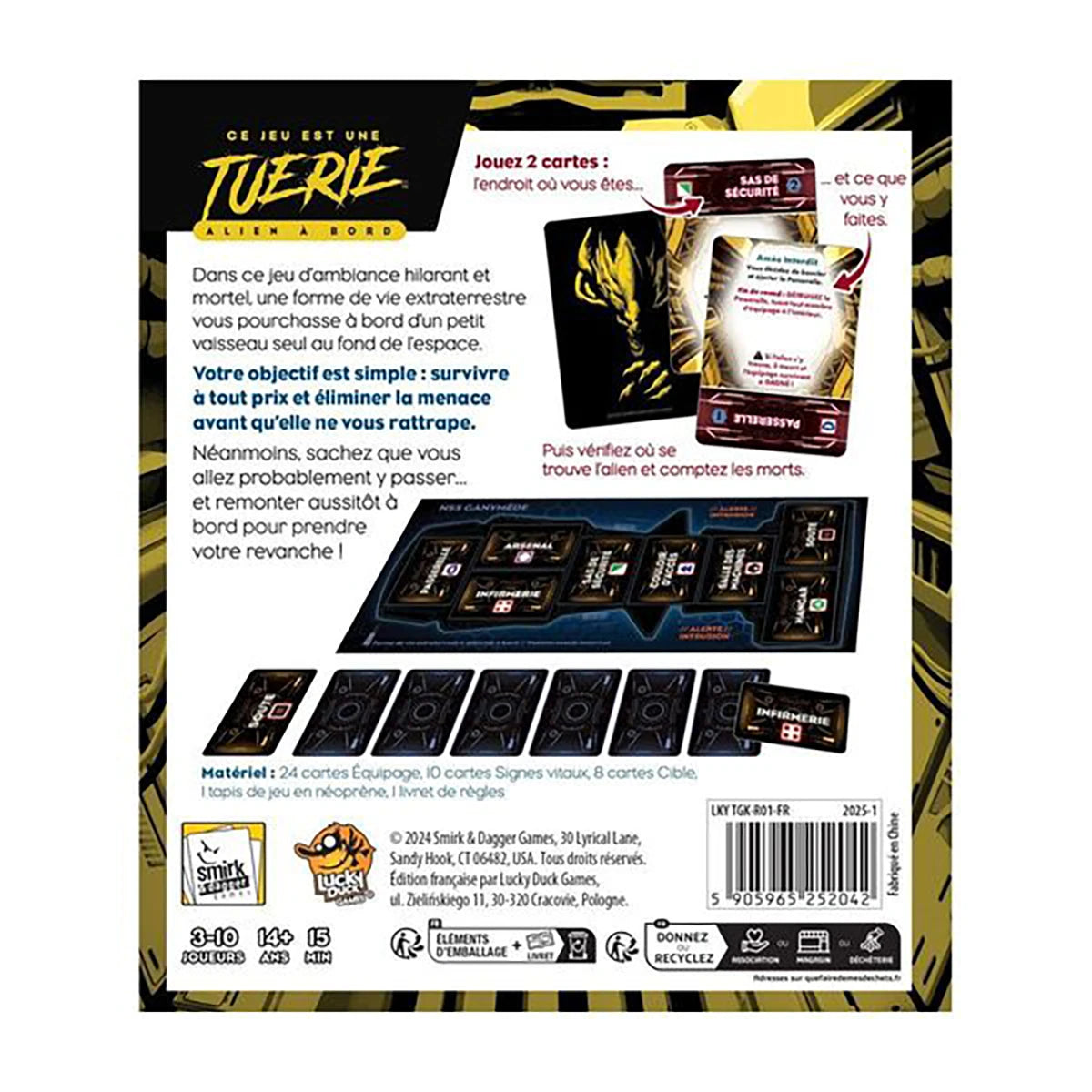 Ce Jeu est une Tuerie Alien à Bord – Jeu d’ambiance chaos et fun