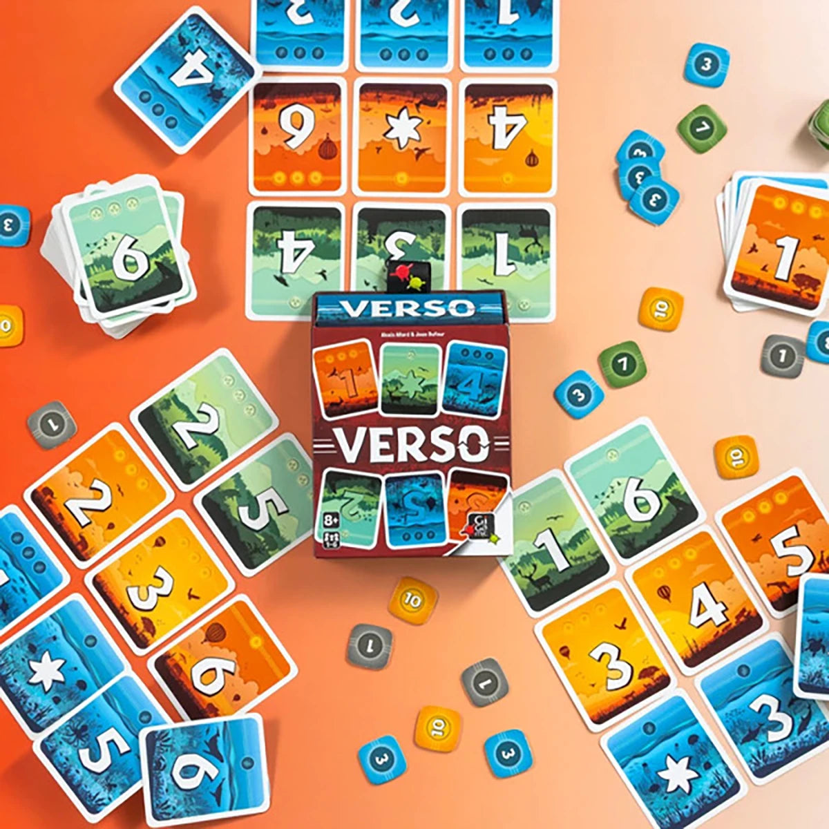 Verso – Jeu de cartes stratégie et combinaison