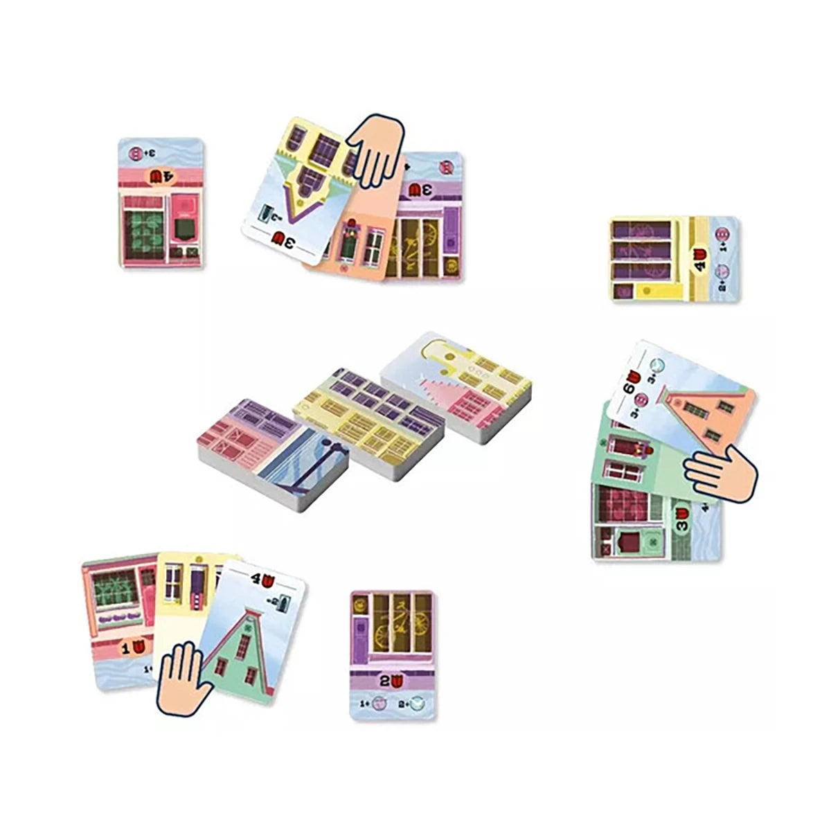 Bellevue – Jeu de cartes stratégie et draft