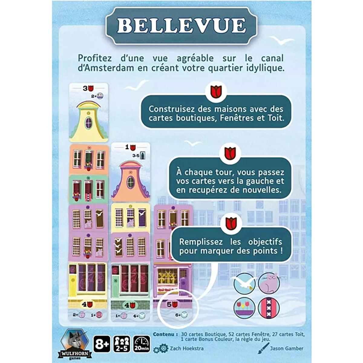 Bellevue – Jeu de cartes stratégie et draft
