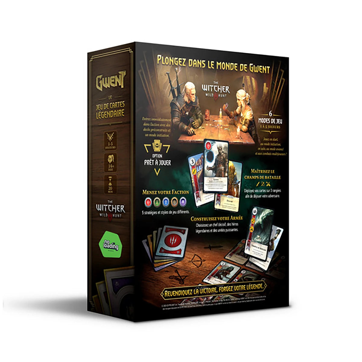 Gwent Witcher – Jeu de cartes stratégie et deckbuilding