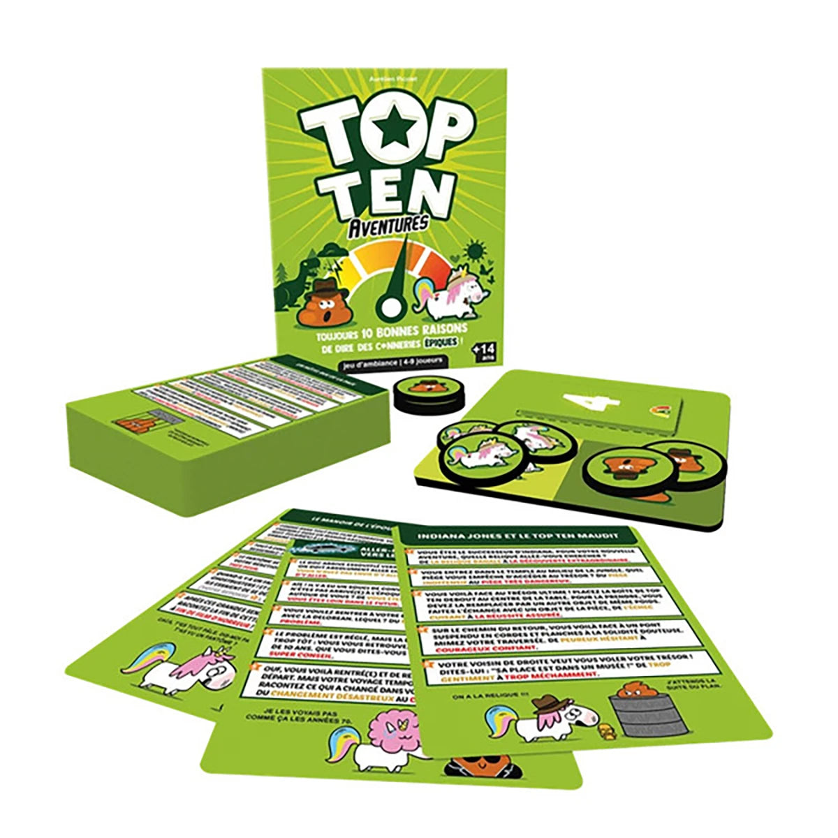 Top Ten Aventures – Jeu d’ambiance créativité et fun