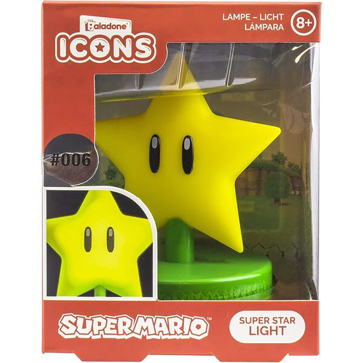 Lampe Étoile veilleuse – Super Mario