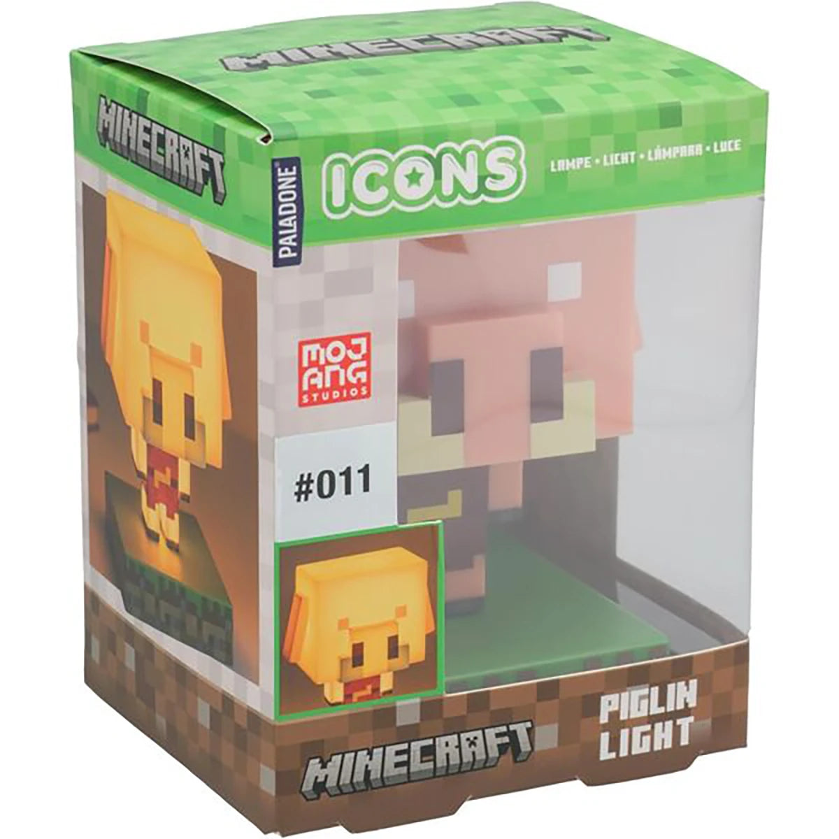 Lampe Piglin 11cm – Minecraft